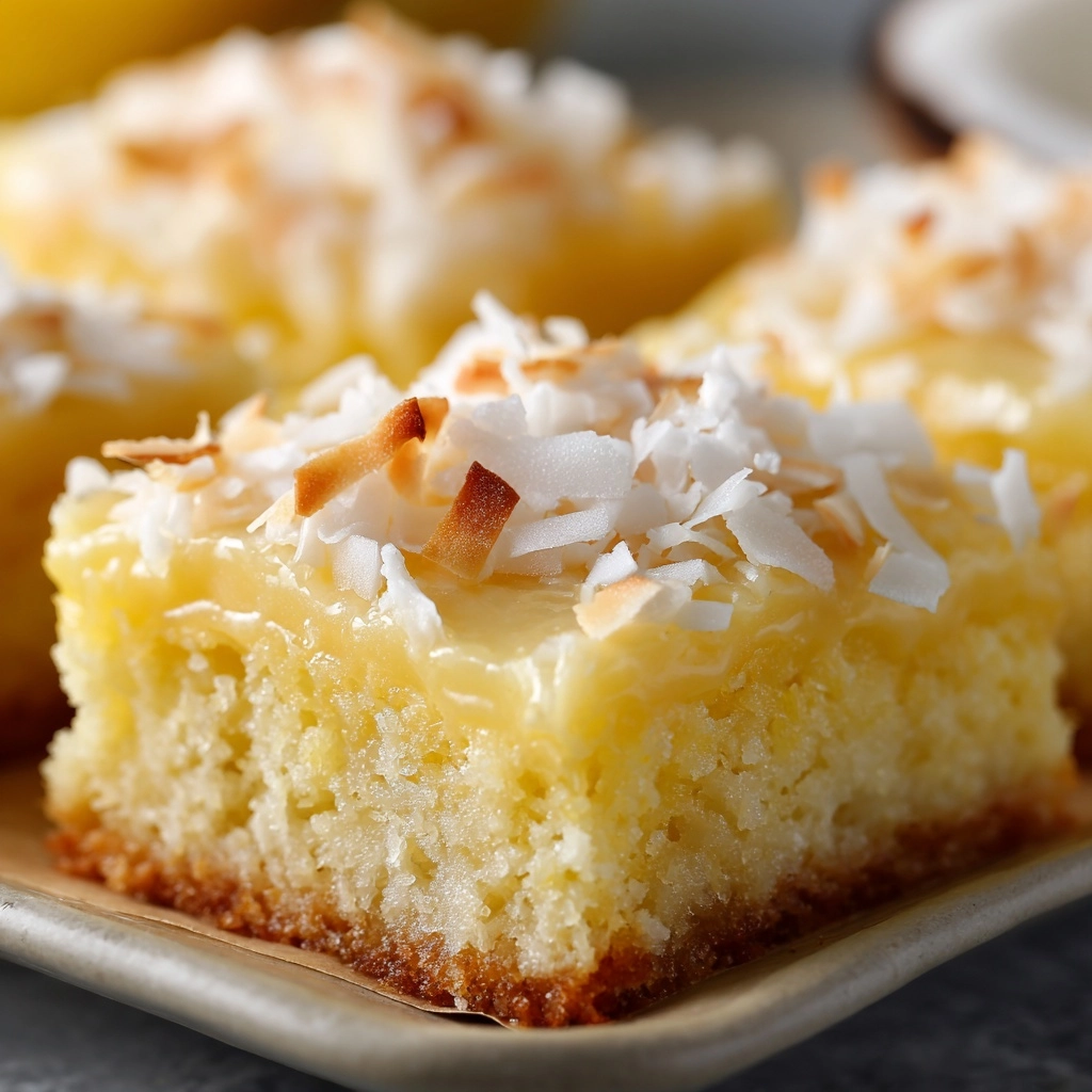 Mini Lemon Coconut Loaf Cakes Recipe