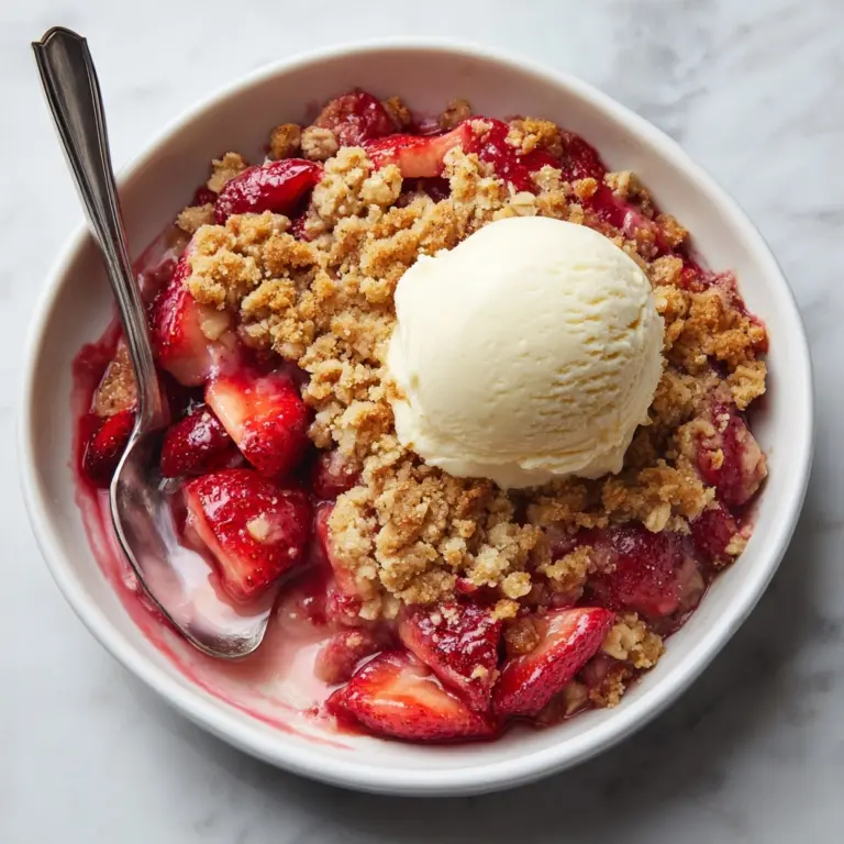 Rhubarb Crisp Recipe
