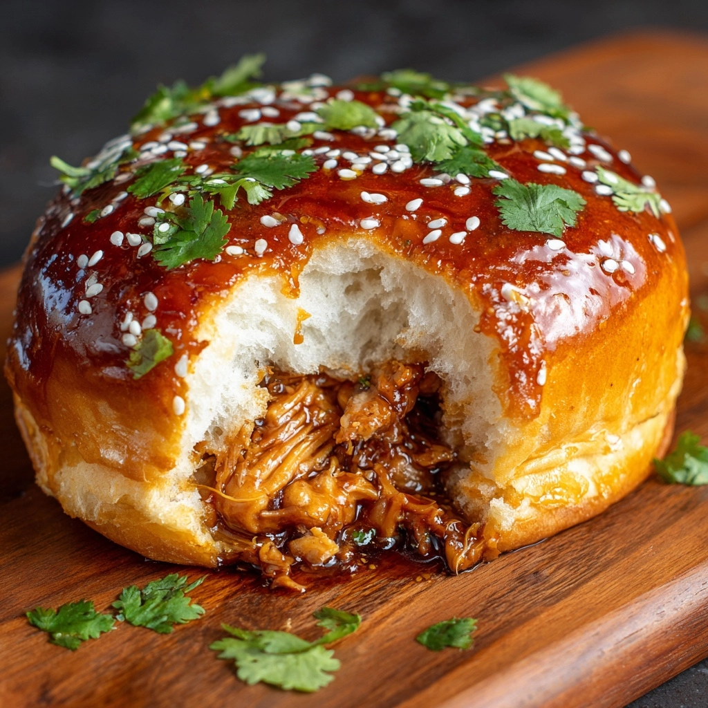 Casino Buns with Chicken from the Oven Recipe