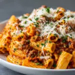 High Protein Chicken Parmesan Pasta Recipe