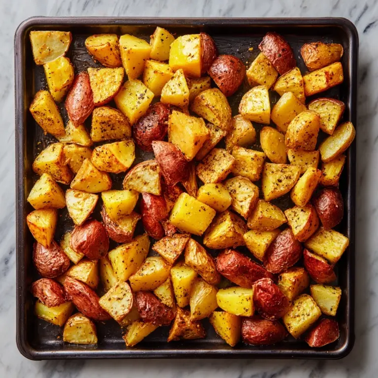 Roasted Apple Cinnamon Sweet Potatoes Recipe