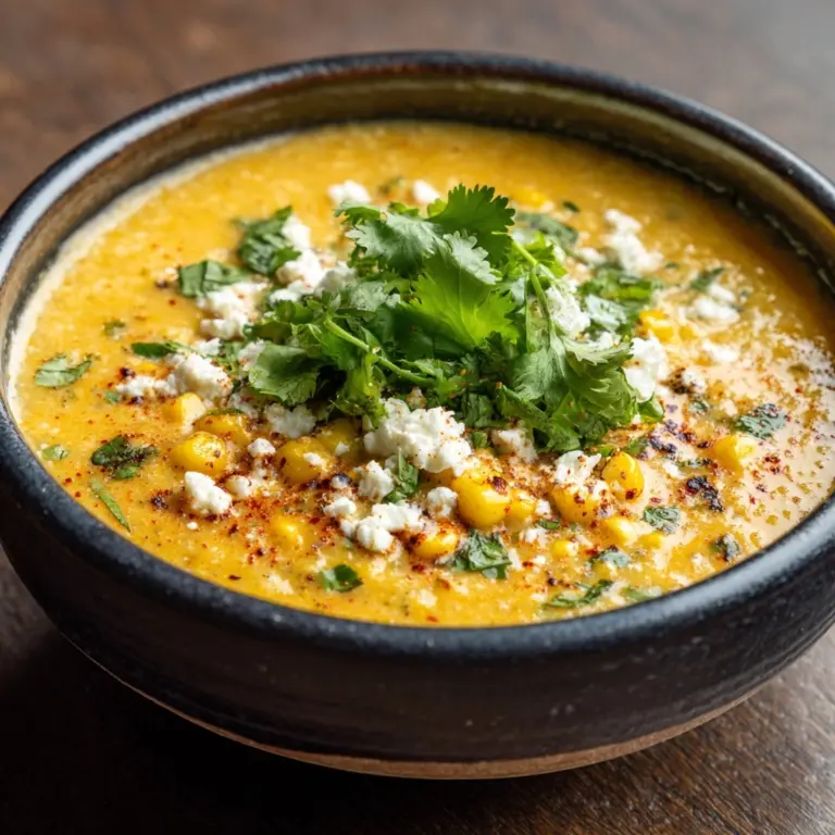 Mexican Street Corn Soup Recipe