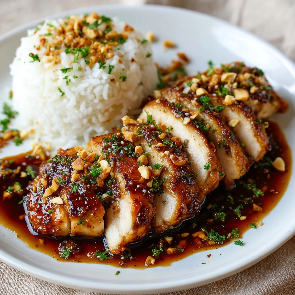Honey Garlic Chicken Breasts Recipe - Recipe Image