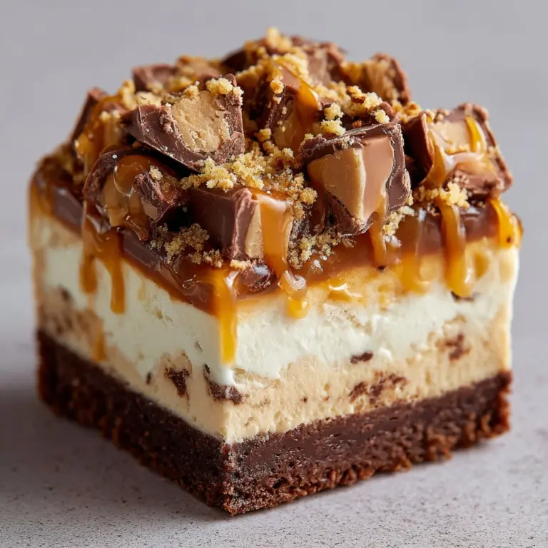 Homemade No-Bake Twix Cheesecake Recipe