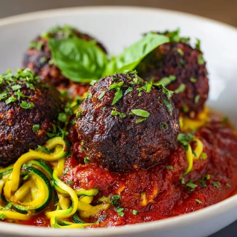 Zucchini Meatballs with Ground Beef Recipe