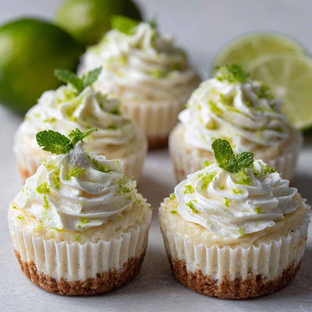 No-Bake Mini Key Lime Pies Recipe - Recipe Image