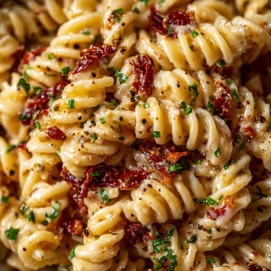 One-Pan Sundried Tomato Pasta Recipe - Recipe Image