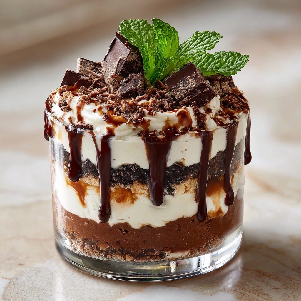 Loaded Brownie Cheesecake Dessert Cups Recipe - Recipe Image