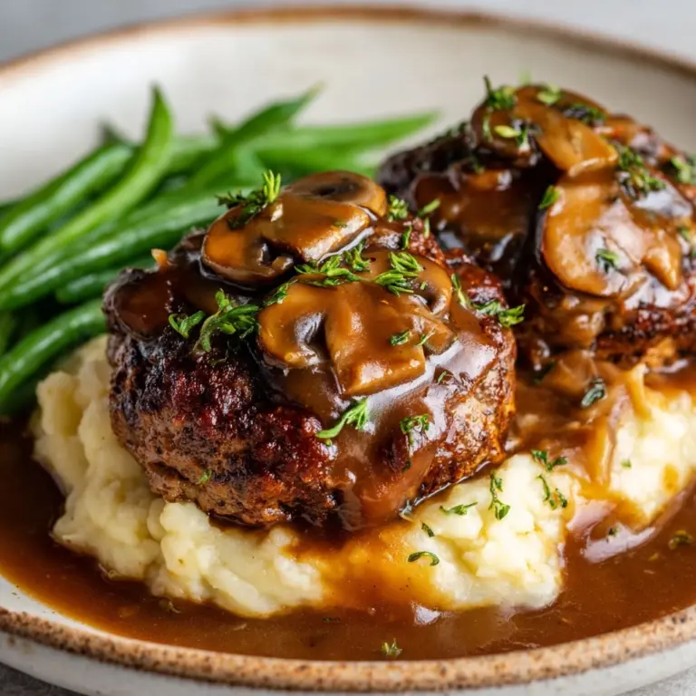 Bobby Flay Salisbury Steak Recipe