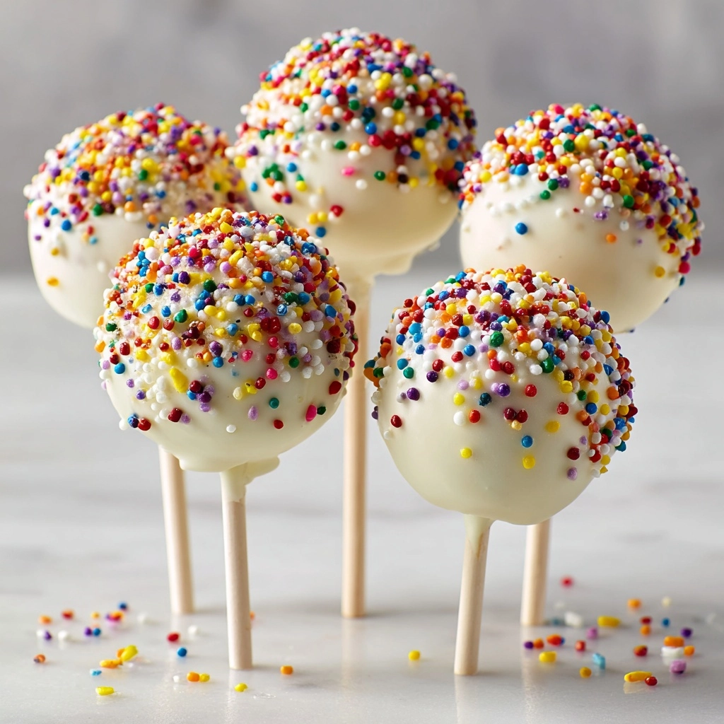 Funfetti Cake Pops for Any Occasion Recipe - Recipe Image