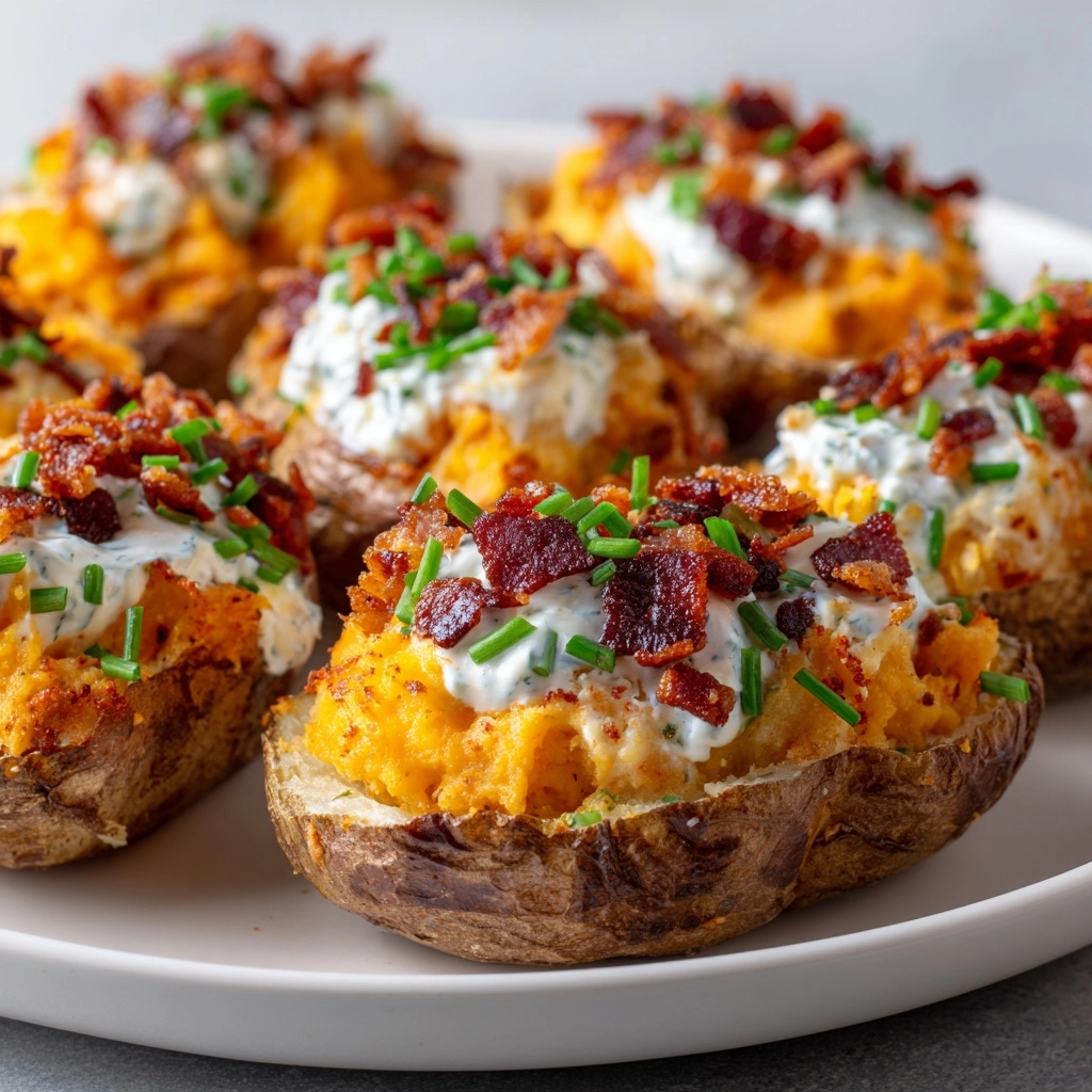 Loaded Smashed Potatoes Recipe - Recipe Image