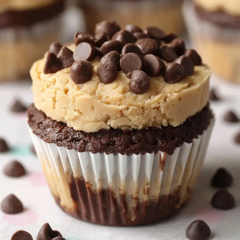 High-Protein Yogurt Cookie Dough Cups Recipe
