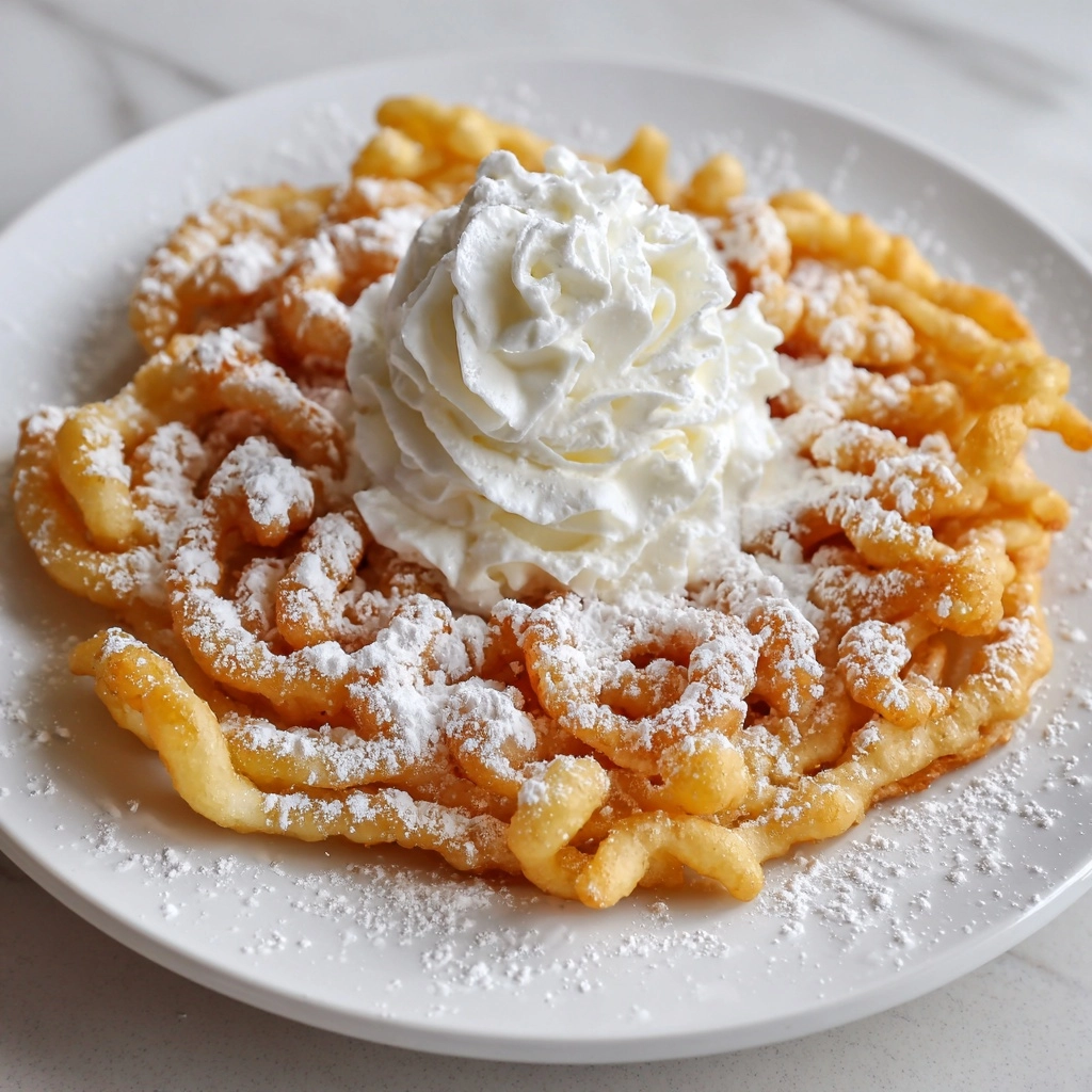 County Fair Funnel Cakes Recipe - Recipe Image