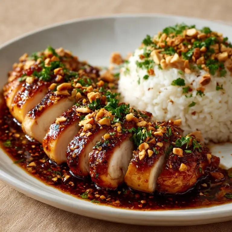 Honey Garlic Chicken Breasts Recipe