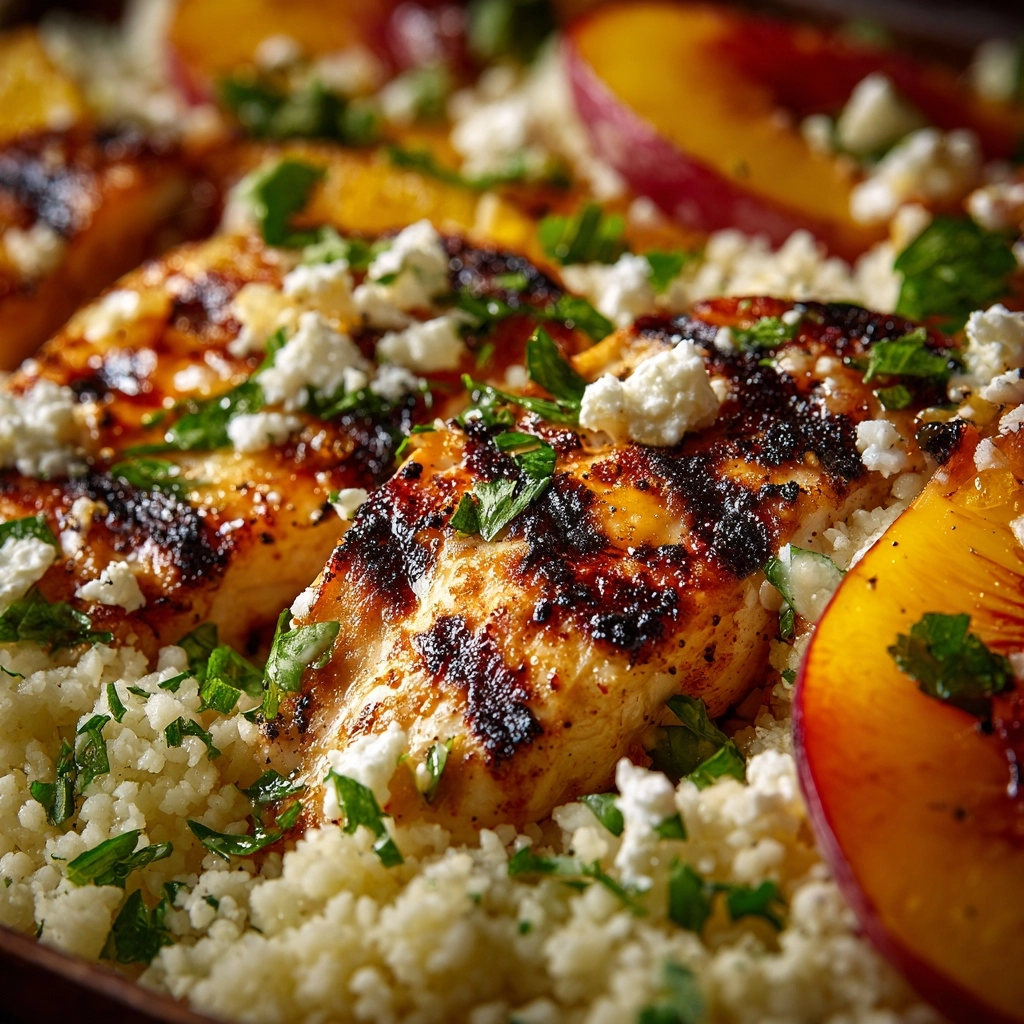 Baked Chicken with Crispy Feta & Vinaigrette Recipe - Recipe Image