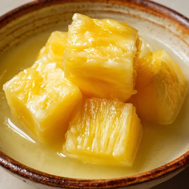 Homemade Pineapple Cough Syrup Recipe