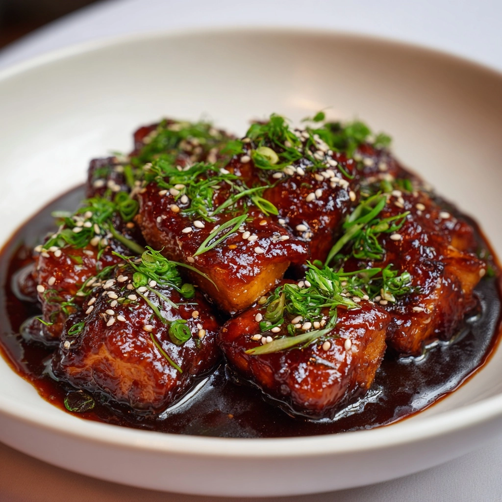 Slow Cooker Honey Garlic Chicken Recipe - Recipe Image