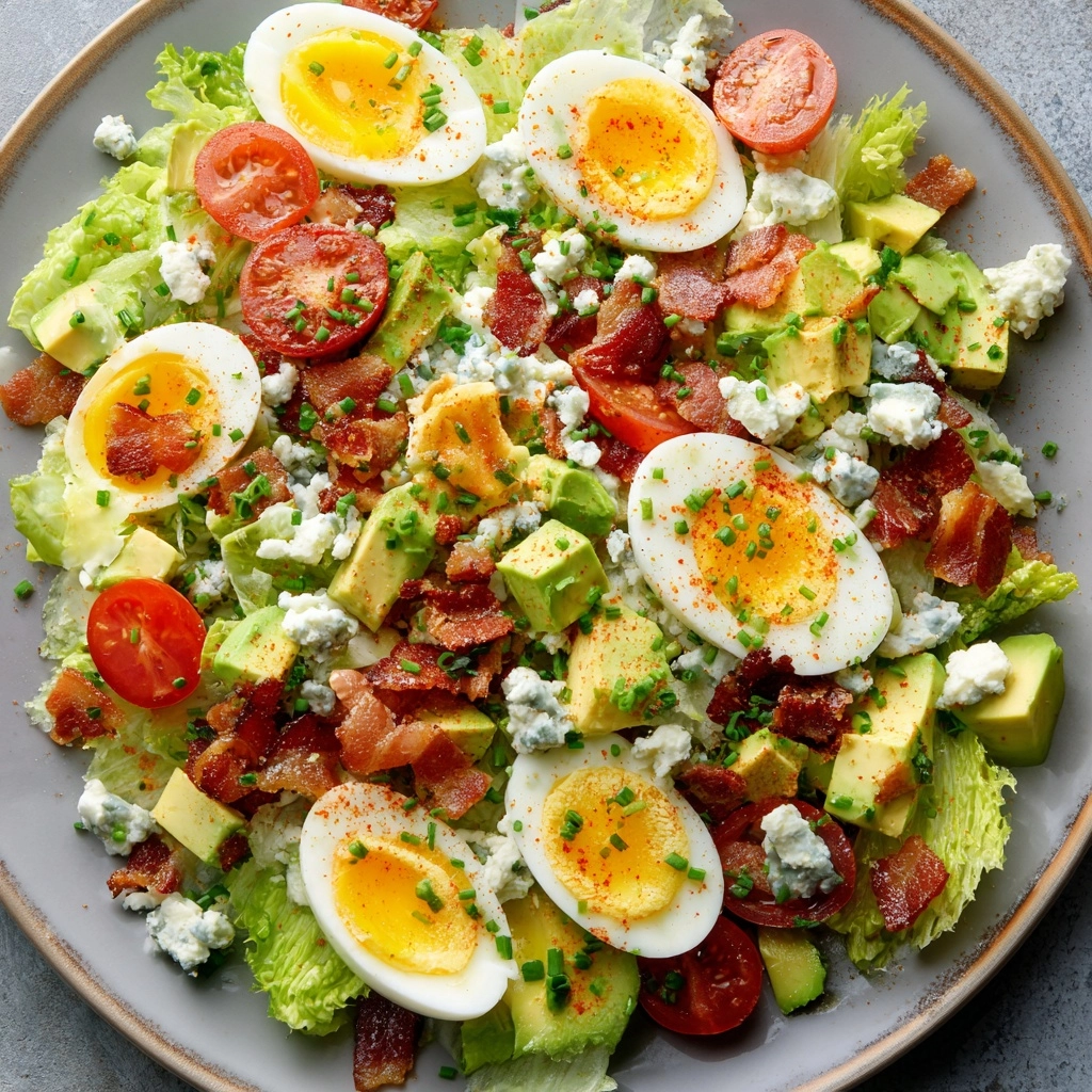 Keto Cobb Egg Salad Recipe - Recipe Image