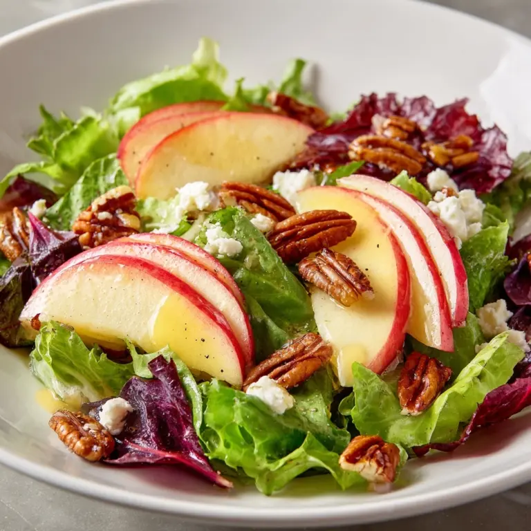 Autumn Harvest Honeycrisp Apple and Feta Salad Recipe