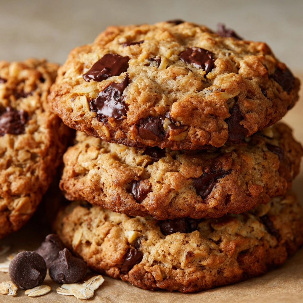 Chewy Banana Oatmeal Cookies Recipe