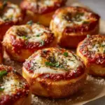 Homemade Mini Pizza Bagel Bites Recipe