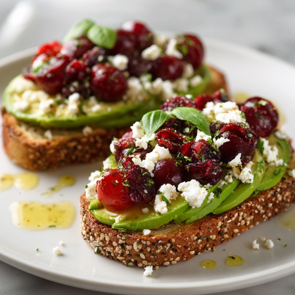 Avocado Feta Toast Recipe