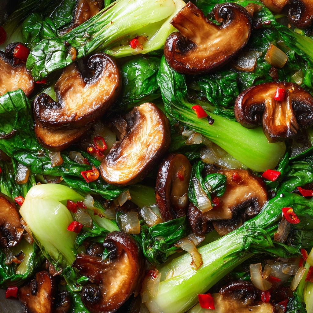 Bok Choy and Mushroom Stir-Fry Recipe - Recipe Image
