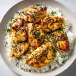 Chicken Scampi with Garlic Parmesan Rice Recipe