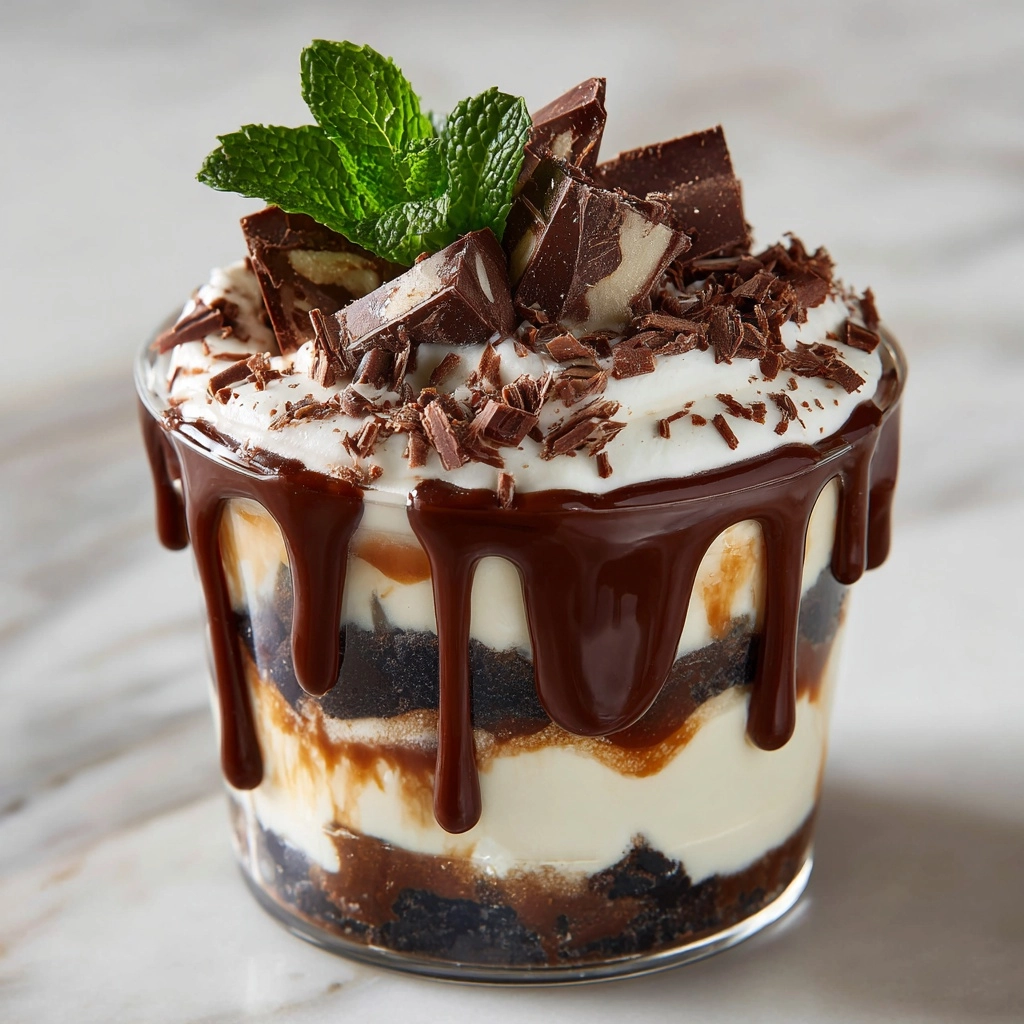 Loaded Brownie Cheesecake Dessert Cups Recipe - Recipe Image