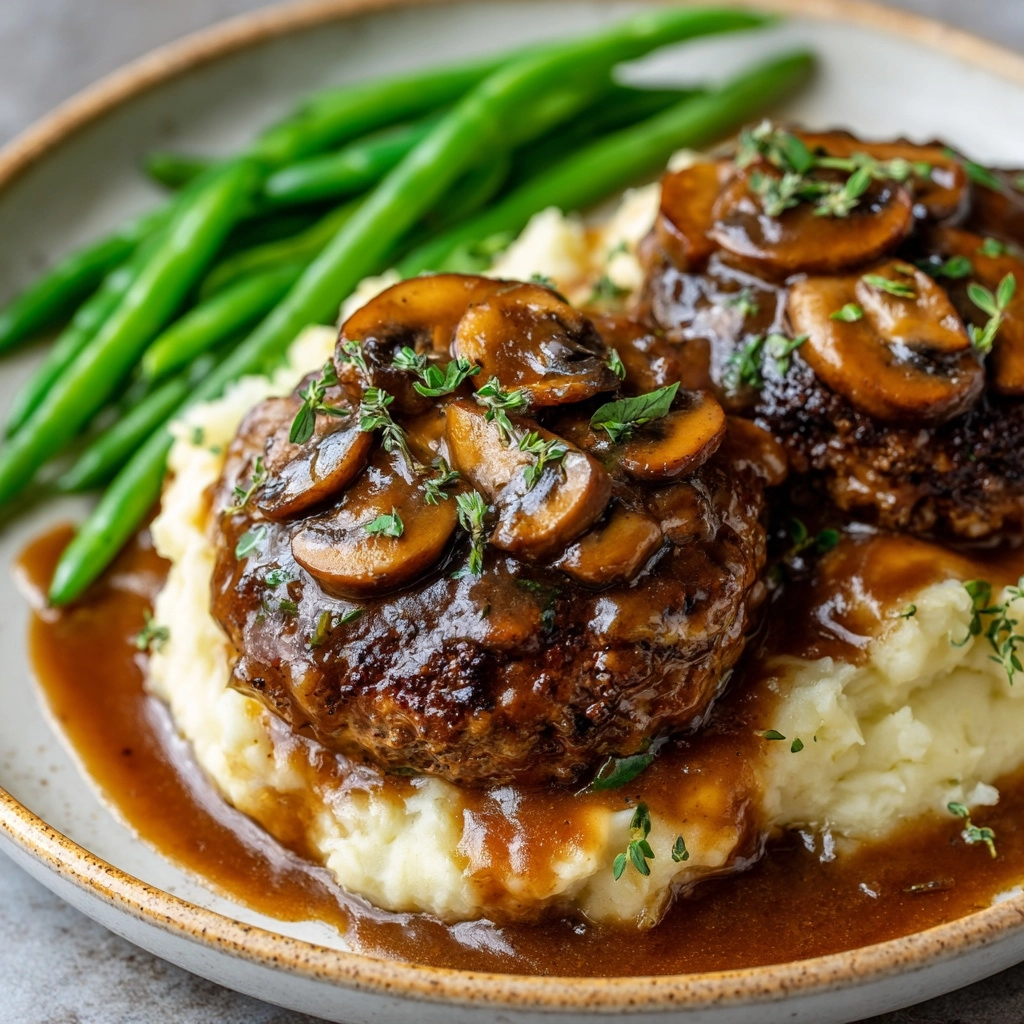 Bobby Flay Salisbury Steak Recipe - Recipe Image