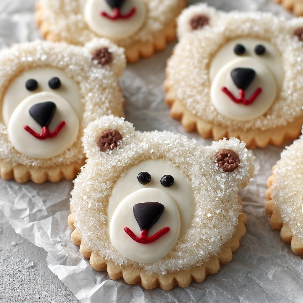 Polar Bear Cookies Recipe - Recipe Image