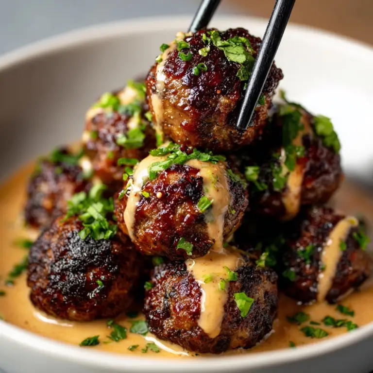 Korean BBQ Meatballs with Spicy Mayo Dip Recipe