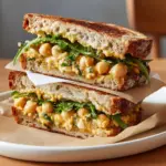Blistered Shishito Pepper Chickpea Salad Sandwich Recipe