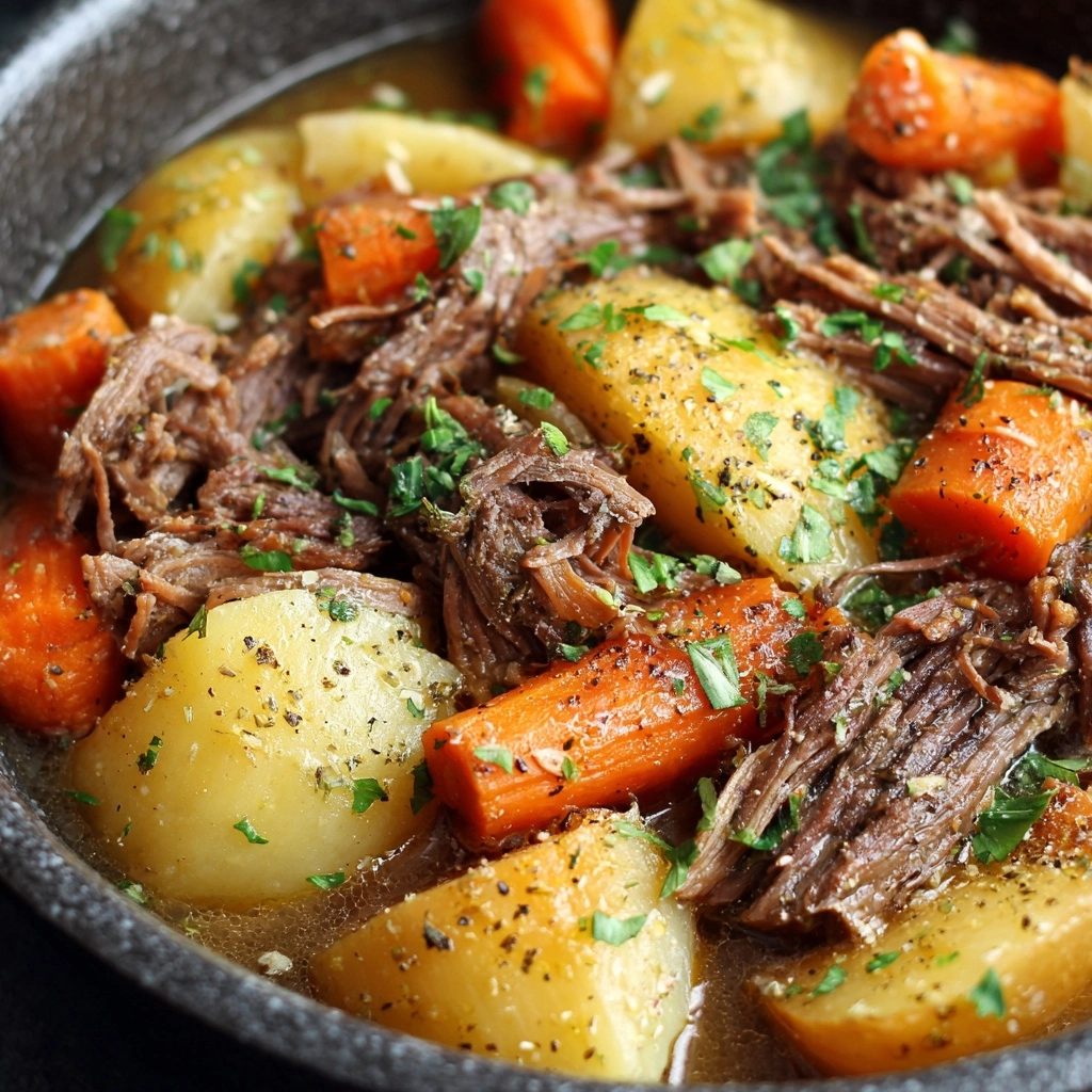 Mushroom Soup Pot Roast Recipe - Recipe Image