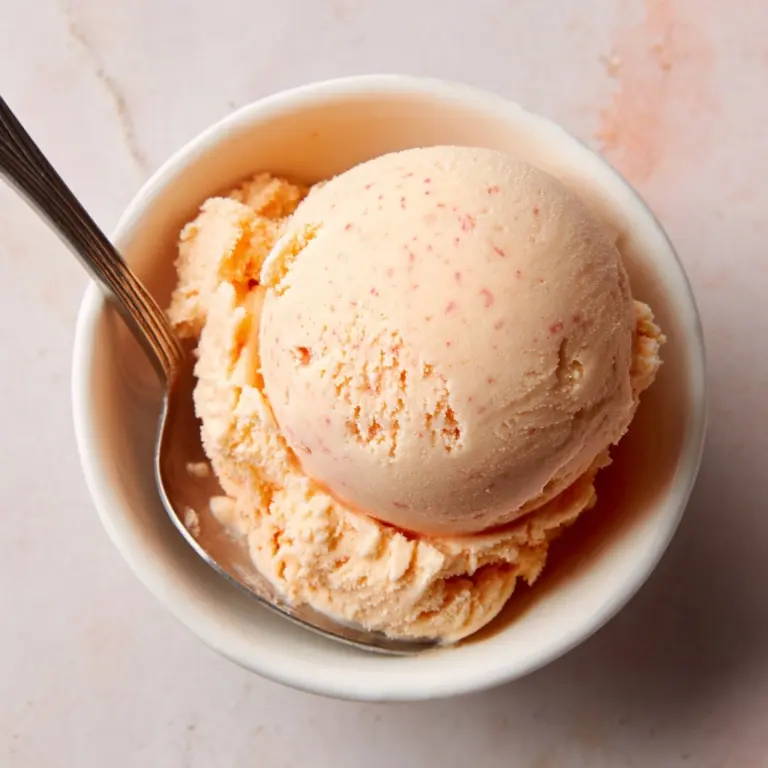 The Best Peach Sorbet Without Ice Cream Maker Recipe