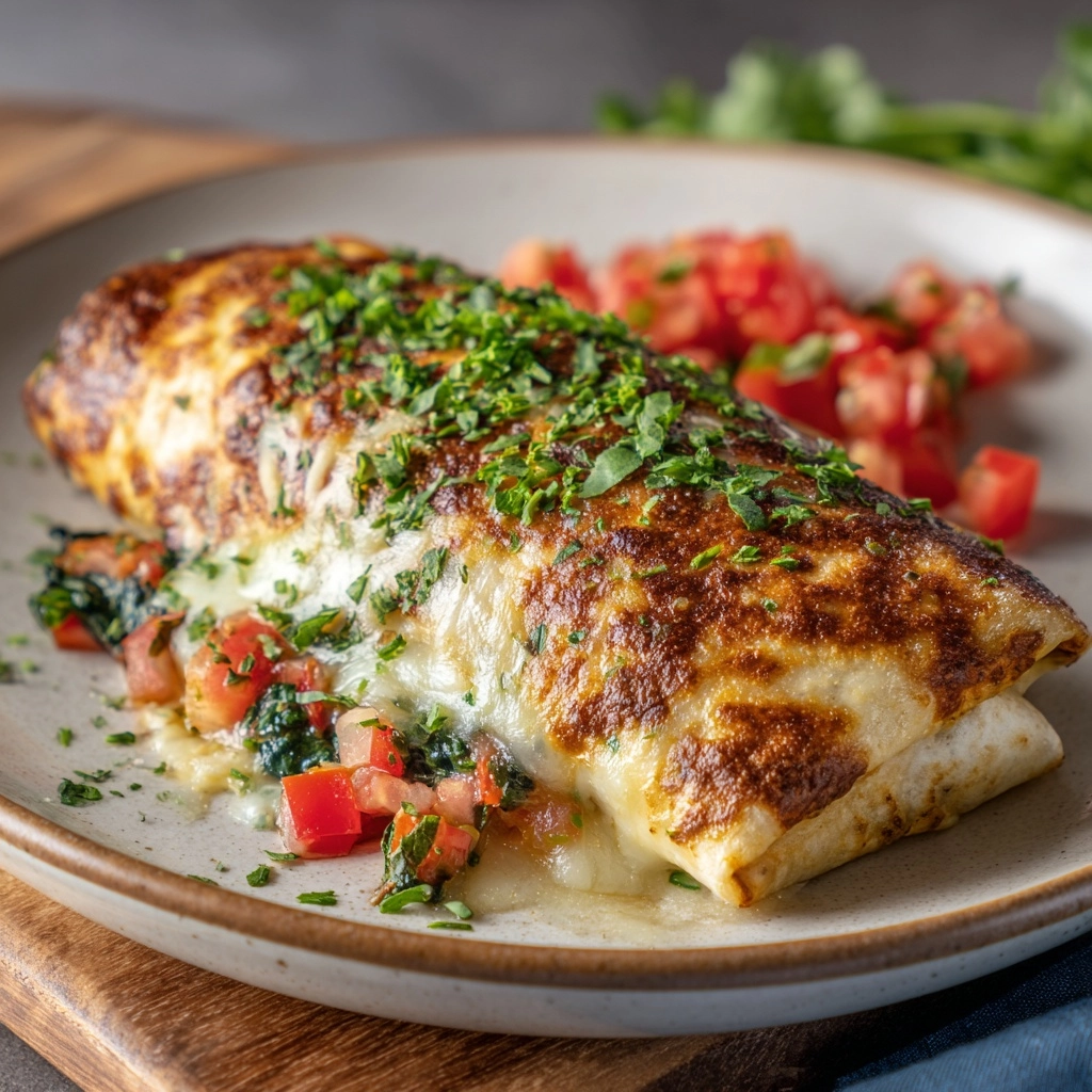 Chi-Chi’s Baked Chicken Chimichangas Recipe - Recipe Image