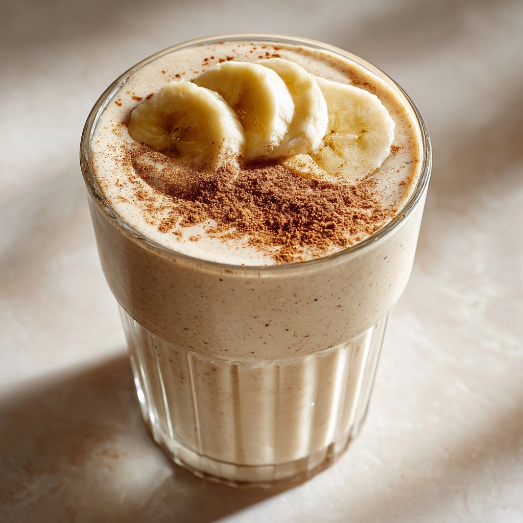 Vanilla Cinnamon Banana Smoothie Recipe - Recipe Image