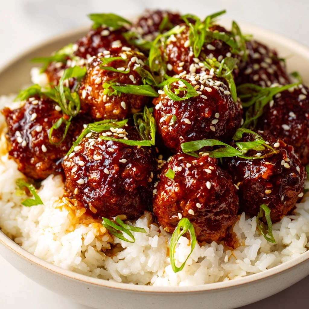 Korean Bulgogi Meatballs Recipe - Recipe Image