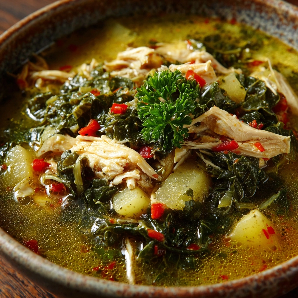 Slow Cooker Spinach-Artichoke Chicken Stew Recipe - Recipe Image