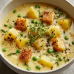 Creamy Potato and Pea Chowder Recipe