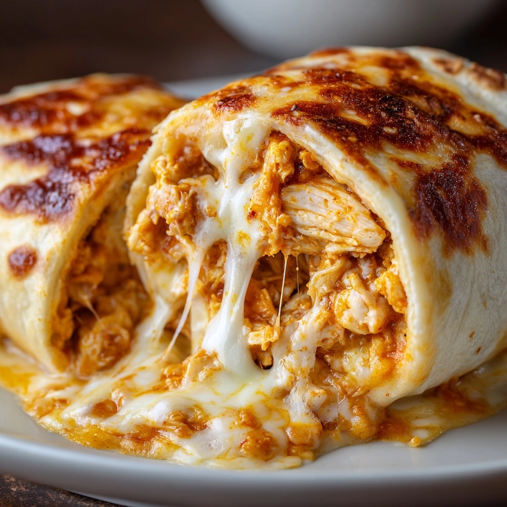Ooey-Gooey Buffalo Chicken Pizza Pockets Recipe