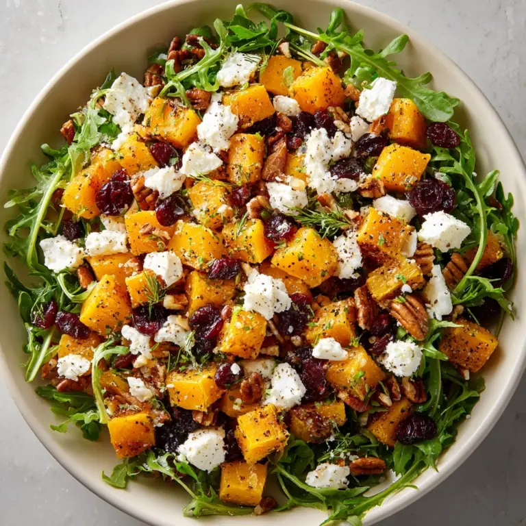 Butternut Squash Feta Salad Recipe