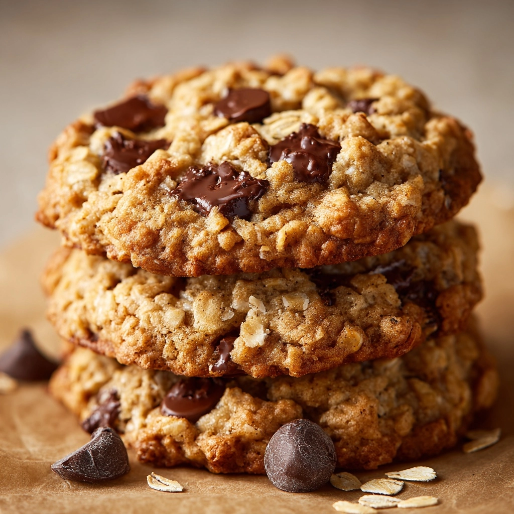 Chewy Banana Oatmeal Cookies Recipe - Recipe Image