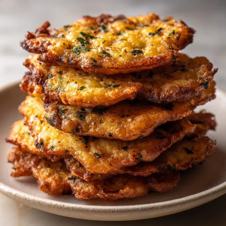 Zucchini and Oatmeal Pancakes Recipe