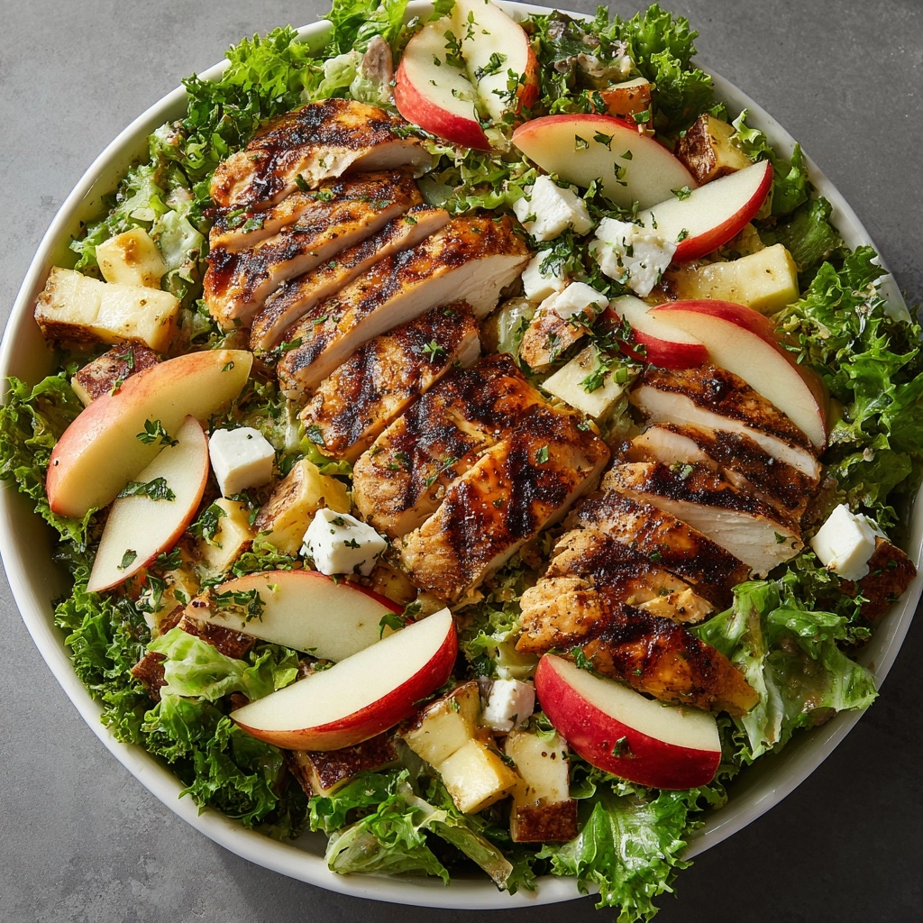 Roasted Apple Chicken Salad Recipe