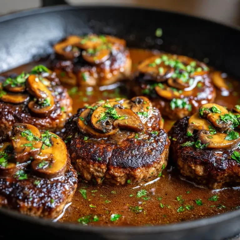 Easy Homemade Salisbury Steak Recipe
