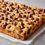Peanut Butter Chocolate Chip Cookie Bars Recipe