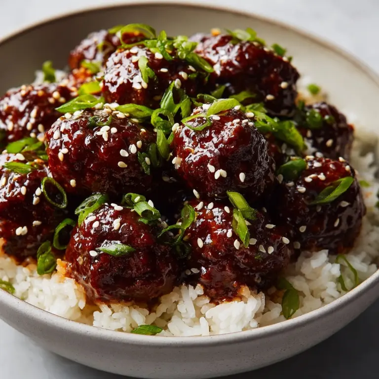 Korean Bulgogi Meatballs Recipe