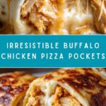 Ooey-Gooey Buffalo Chicken Pizza Pockets Recipe