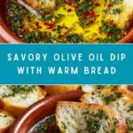 Olive Oil Dip with Warm Bread Recipe